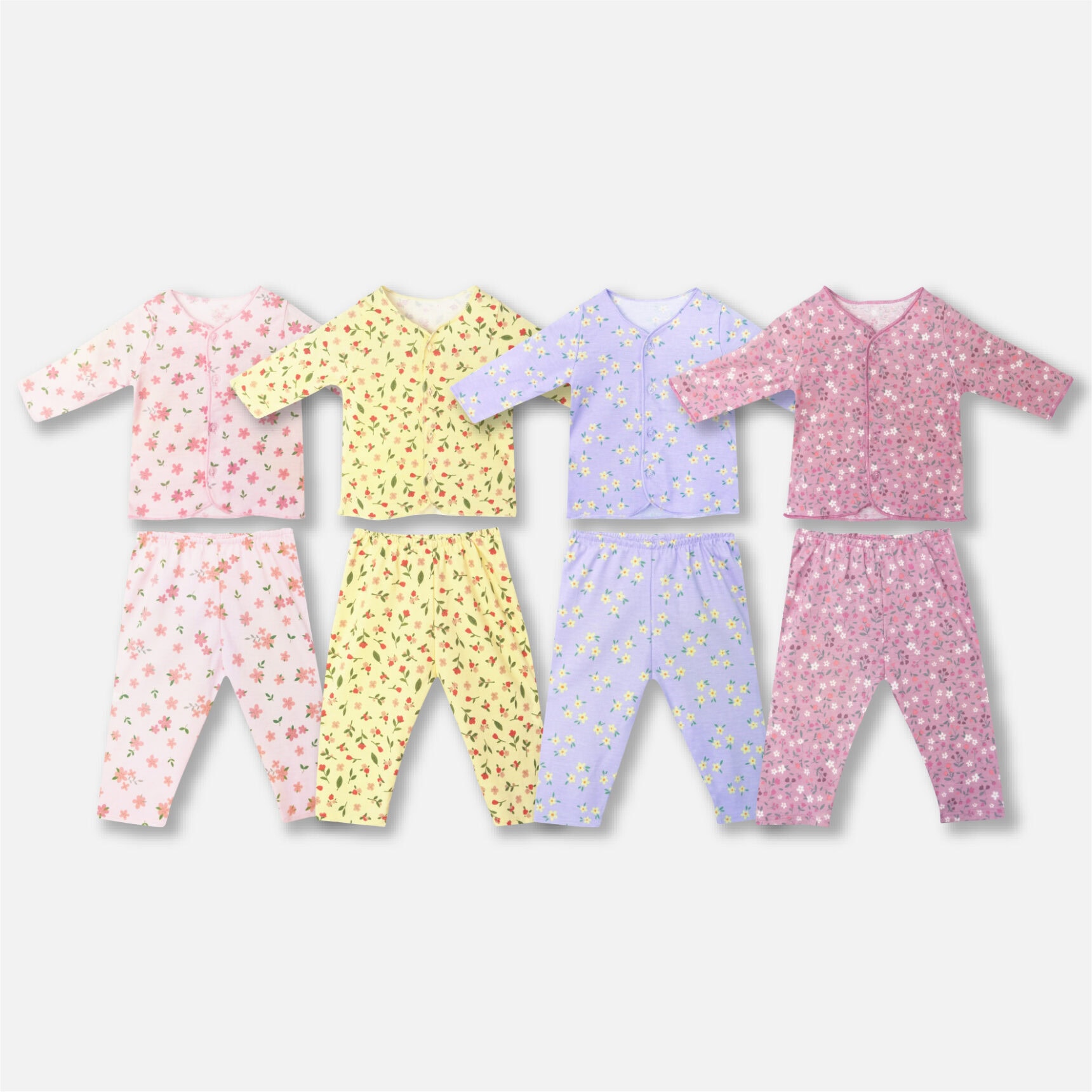 LONG SET BABY GIRL PRINT