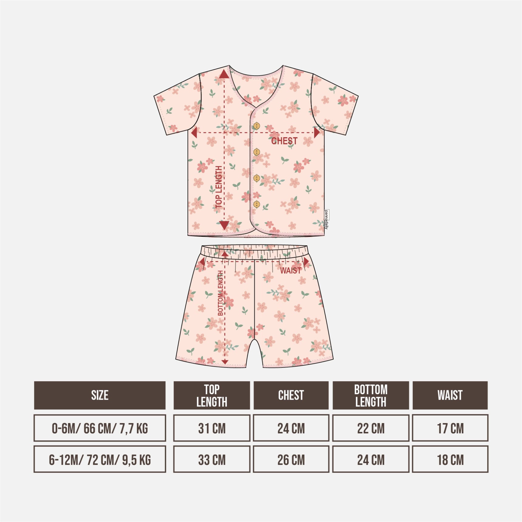 SET BABY GIRL PRINT - Gambar 2