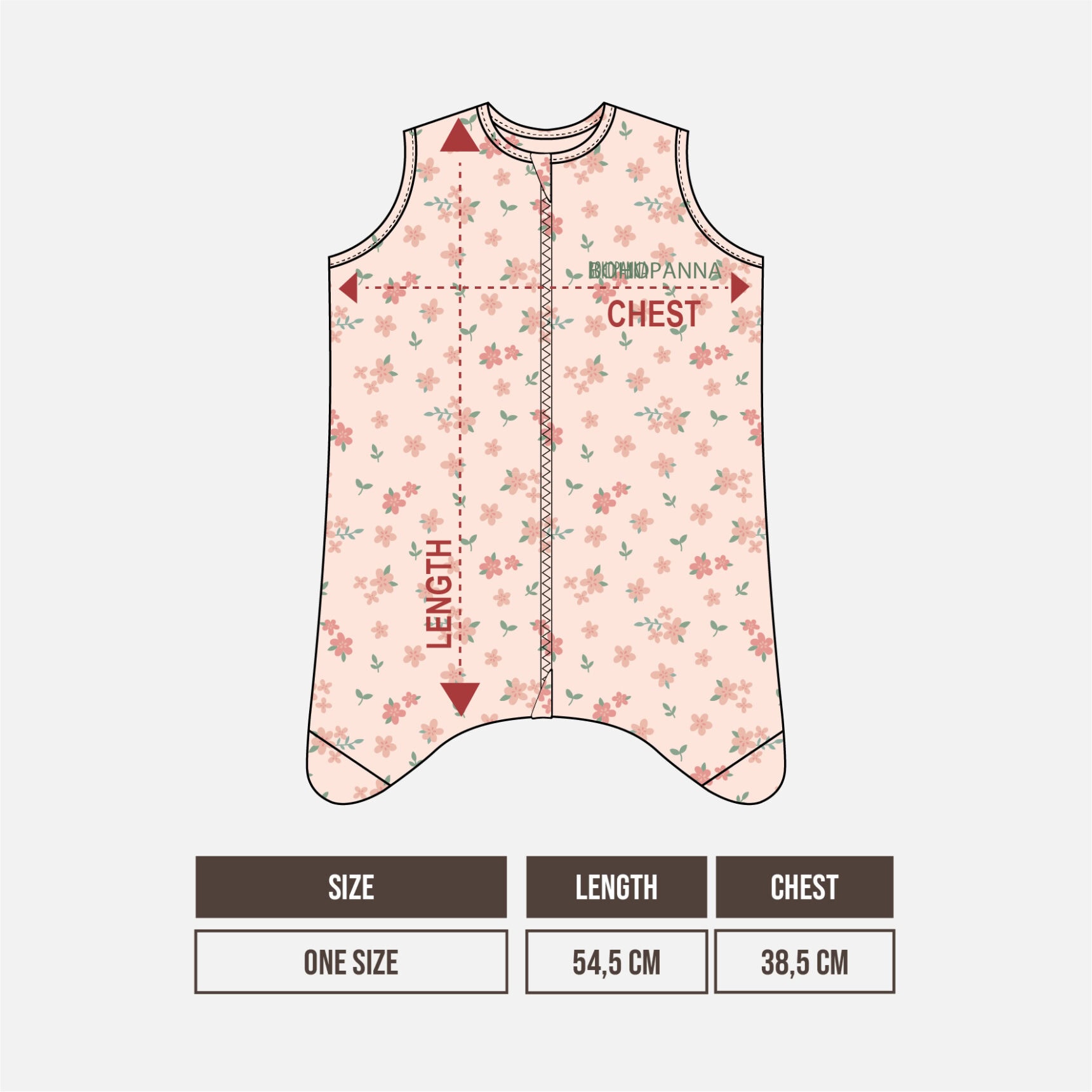 SLEEP SACK GIRL PRINT - Gambar 2