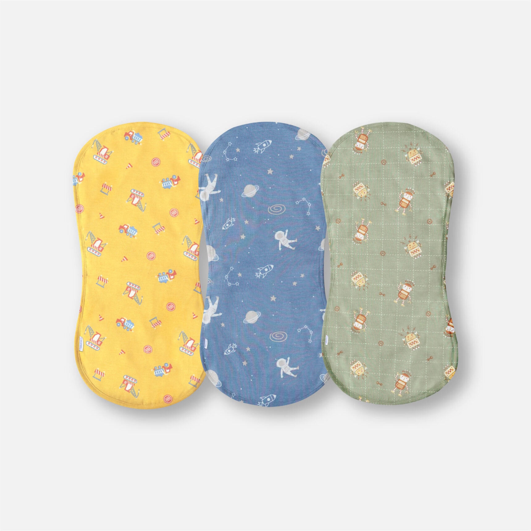 BURP BIB UNI PRINT