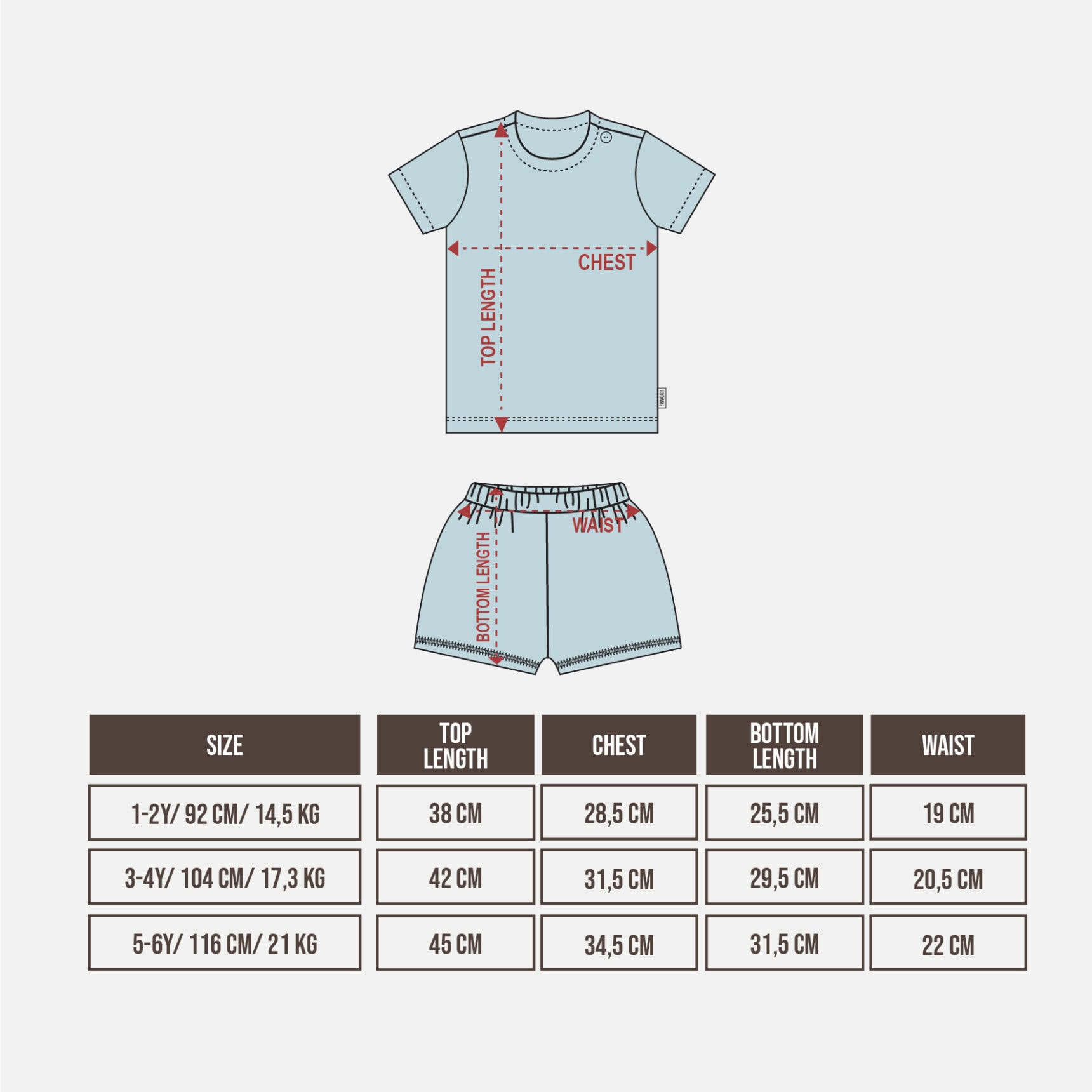 PANNADAILY - SET KIDS UNI - Gambar 2