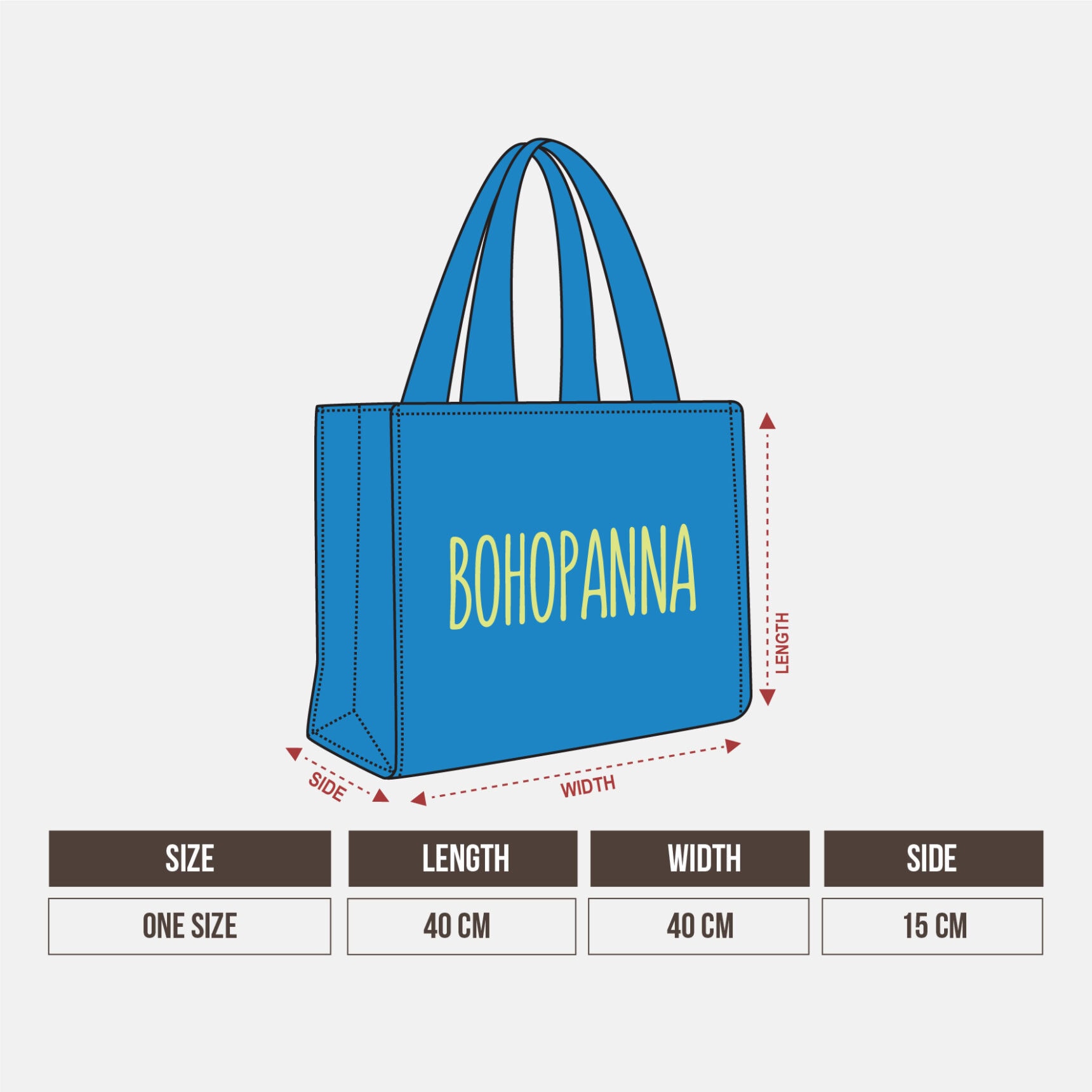 TOTE BAG BOHOPANNA - Gambar 2
