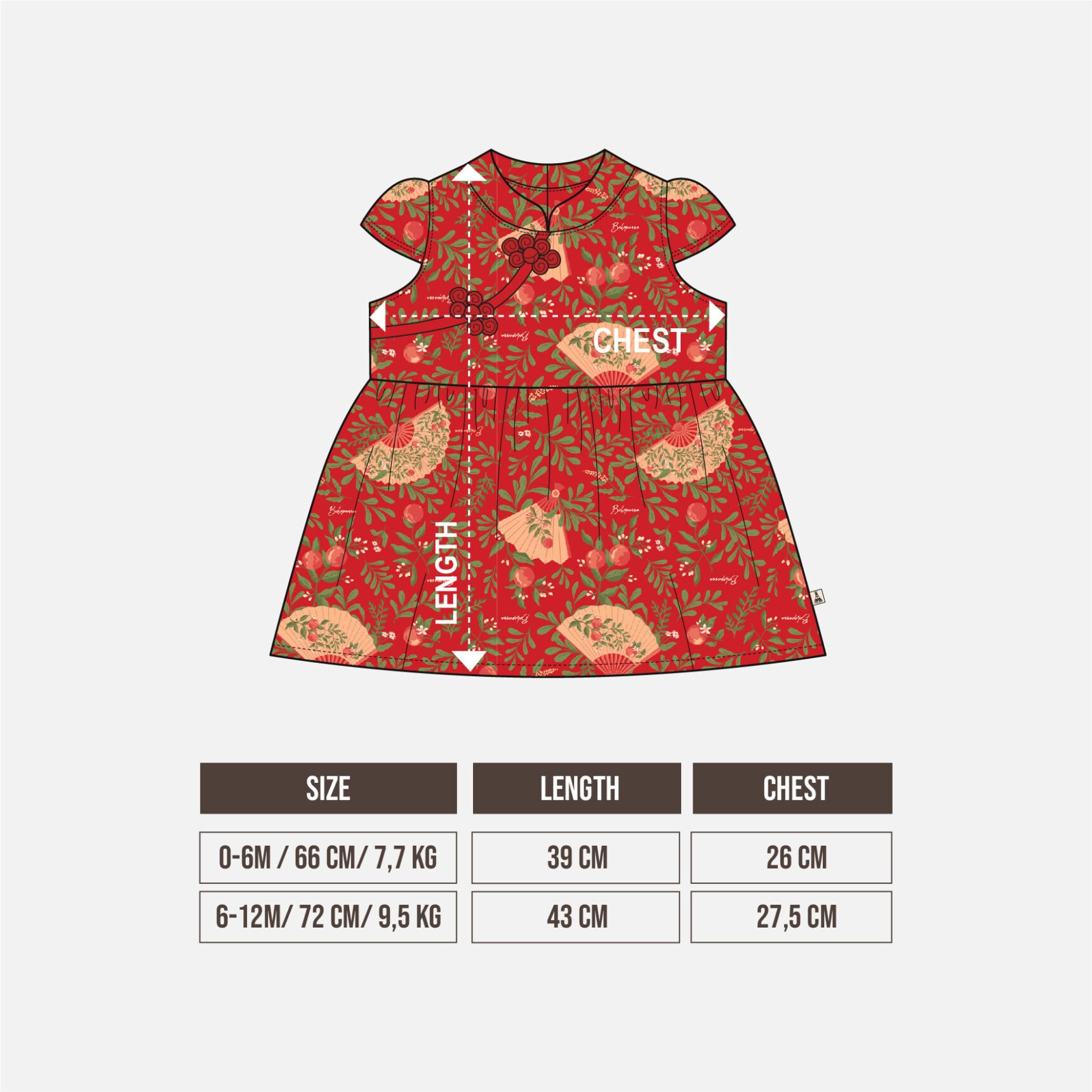 QIPAO MOMMY TOP - Gambar 2