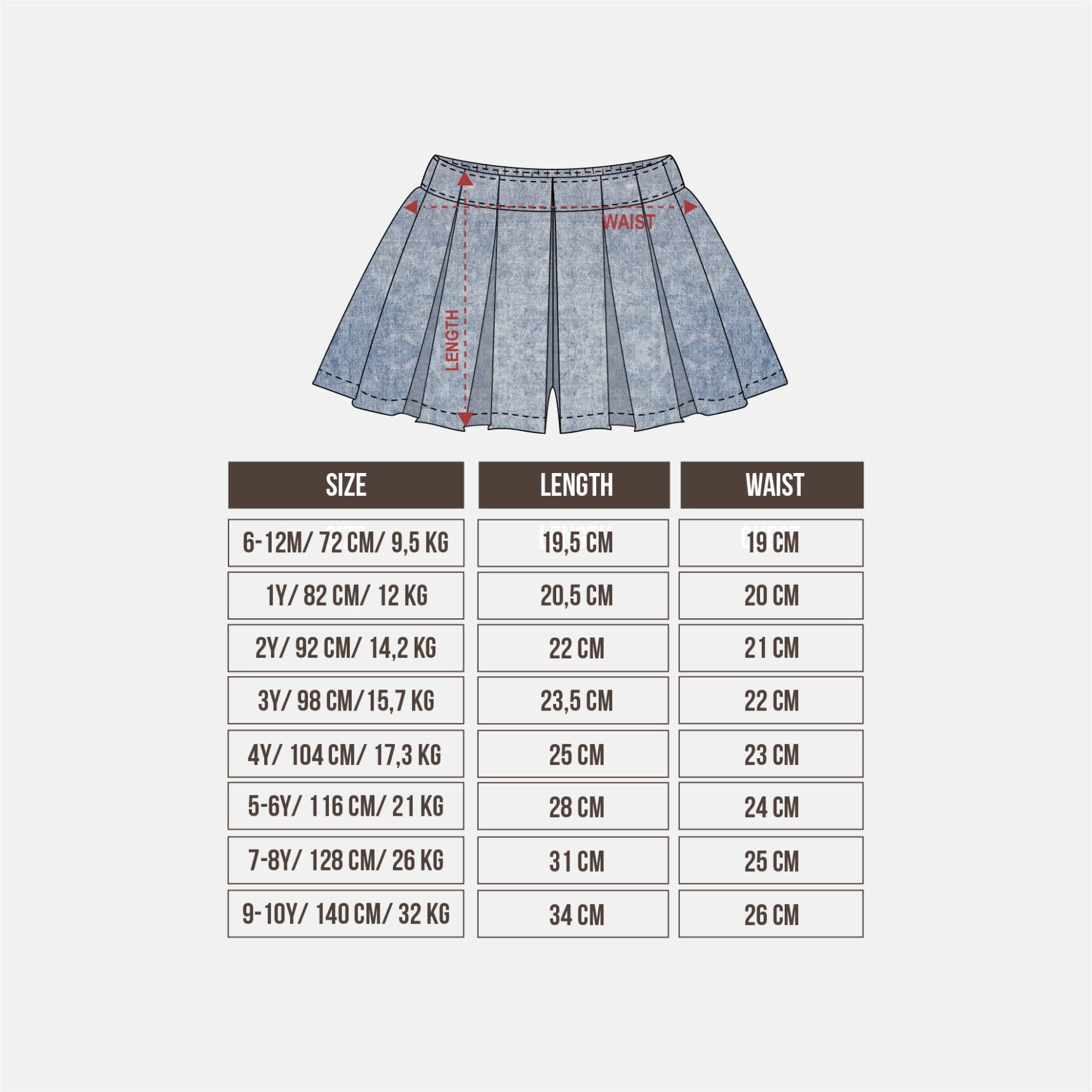 SKORT JEANS - Gambar 2