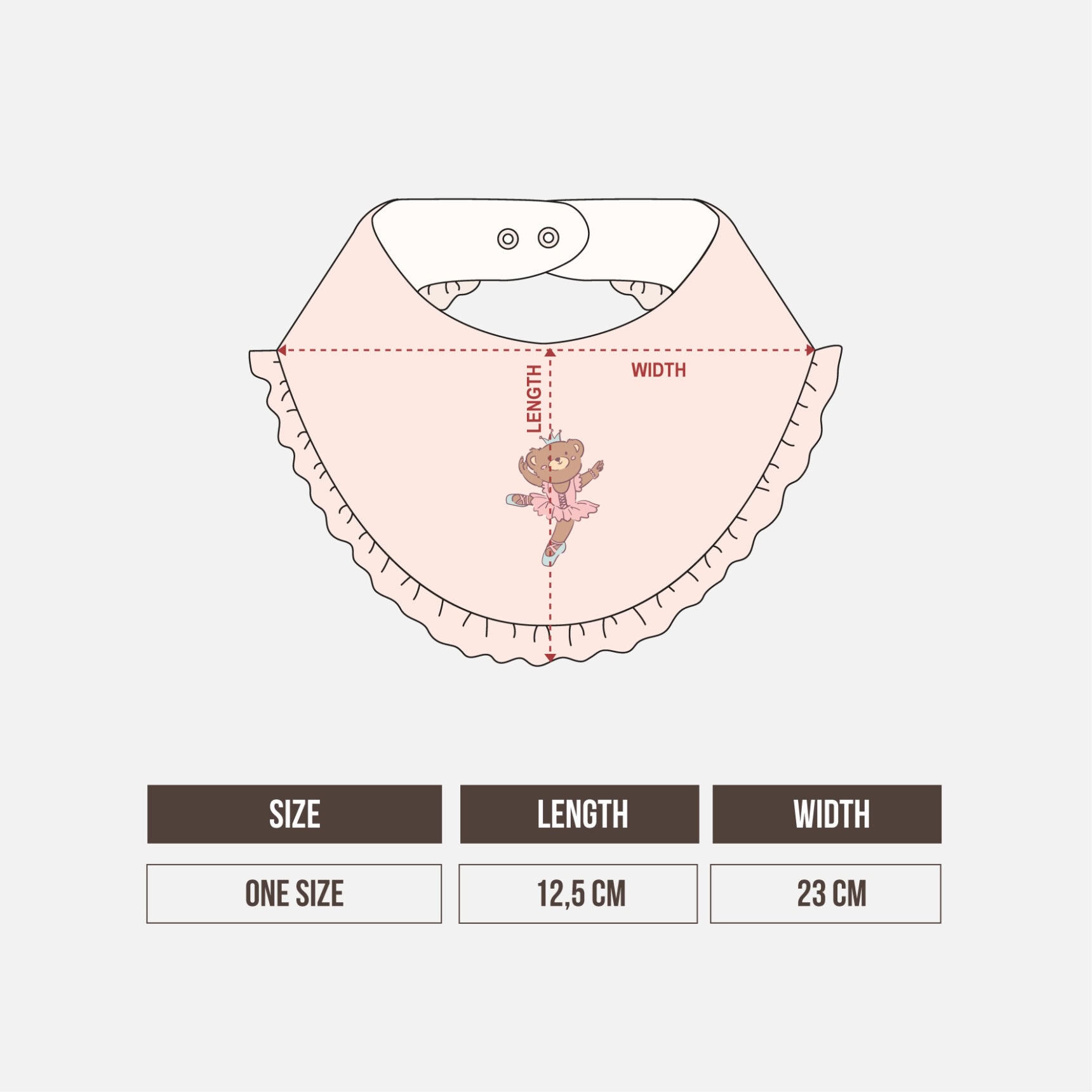 BIB RUFFLE - Gambar 2