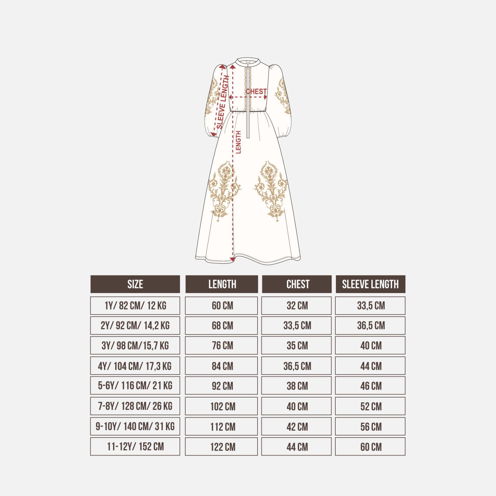 INAYA KIDS DRESS - Gambar 2