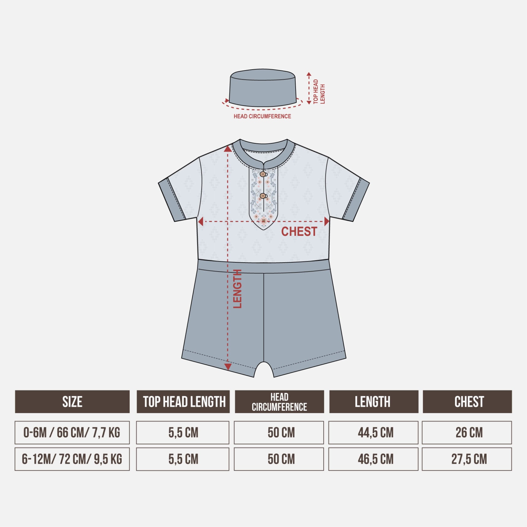 FANDI BABY SET - Gambar 2