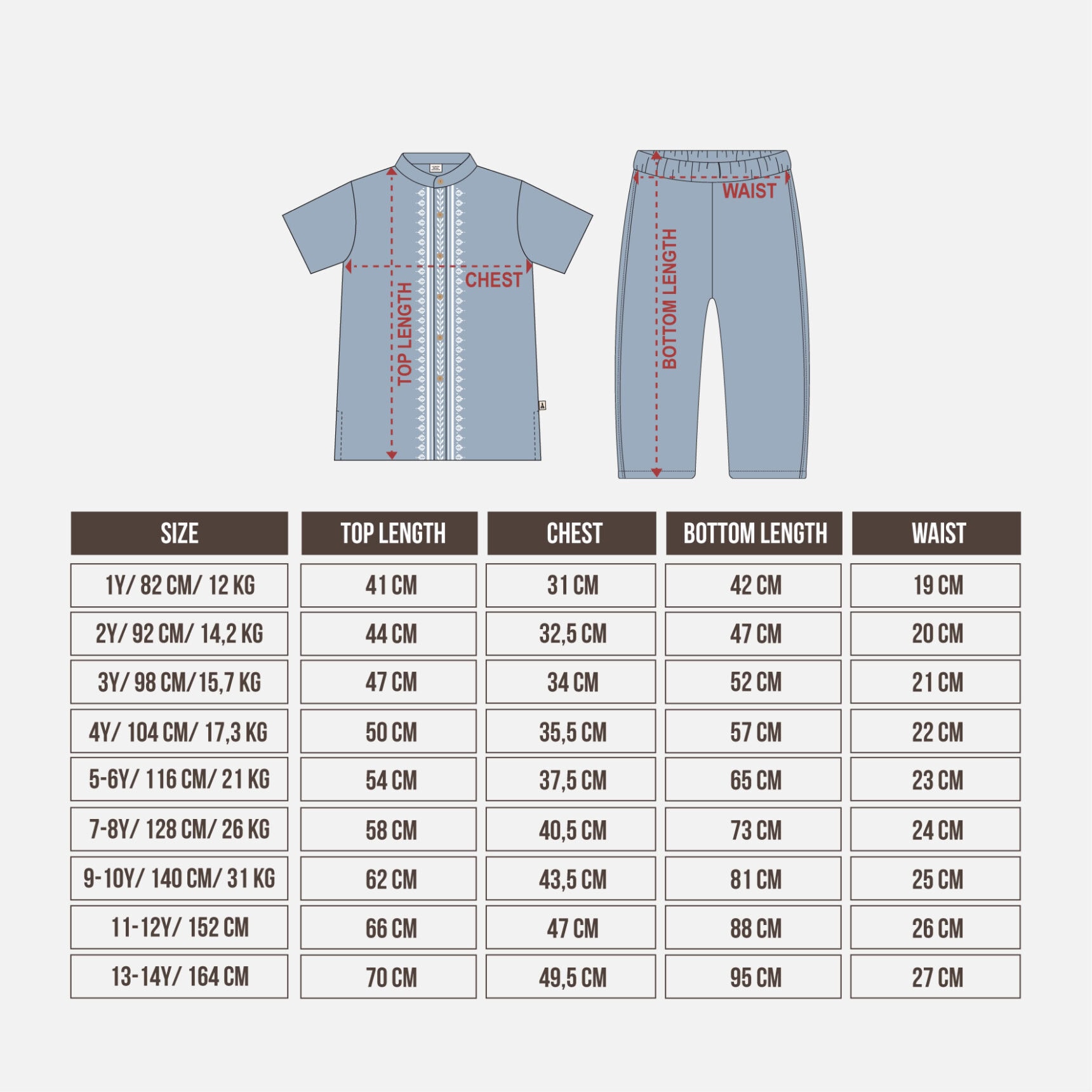 BASHIRA KIDS SET - Gambar 2
