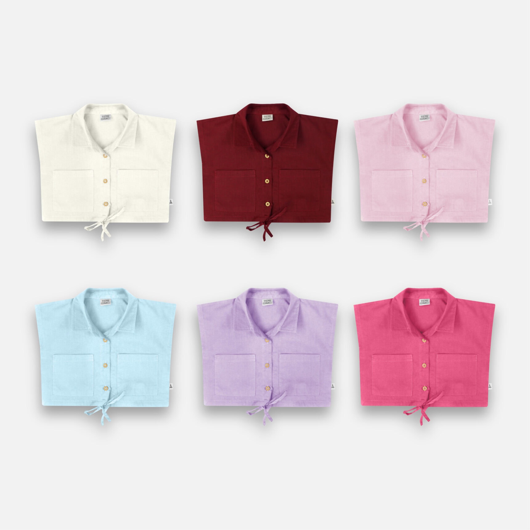 CROP POCKET SHIRT