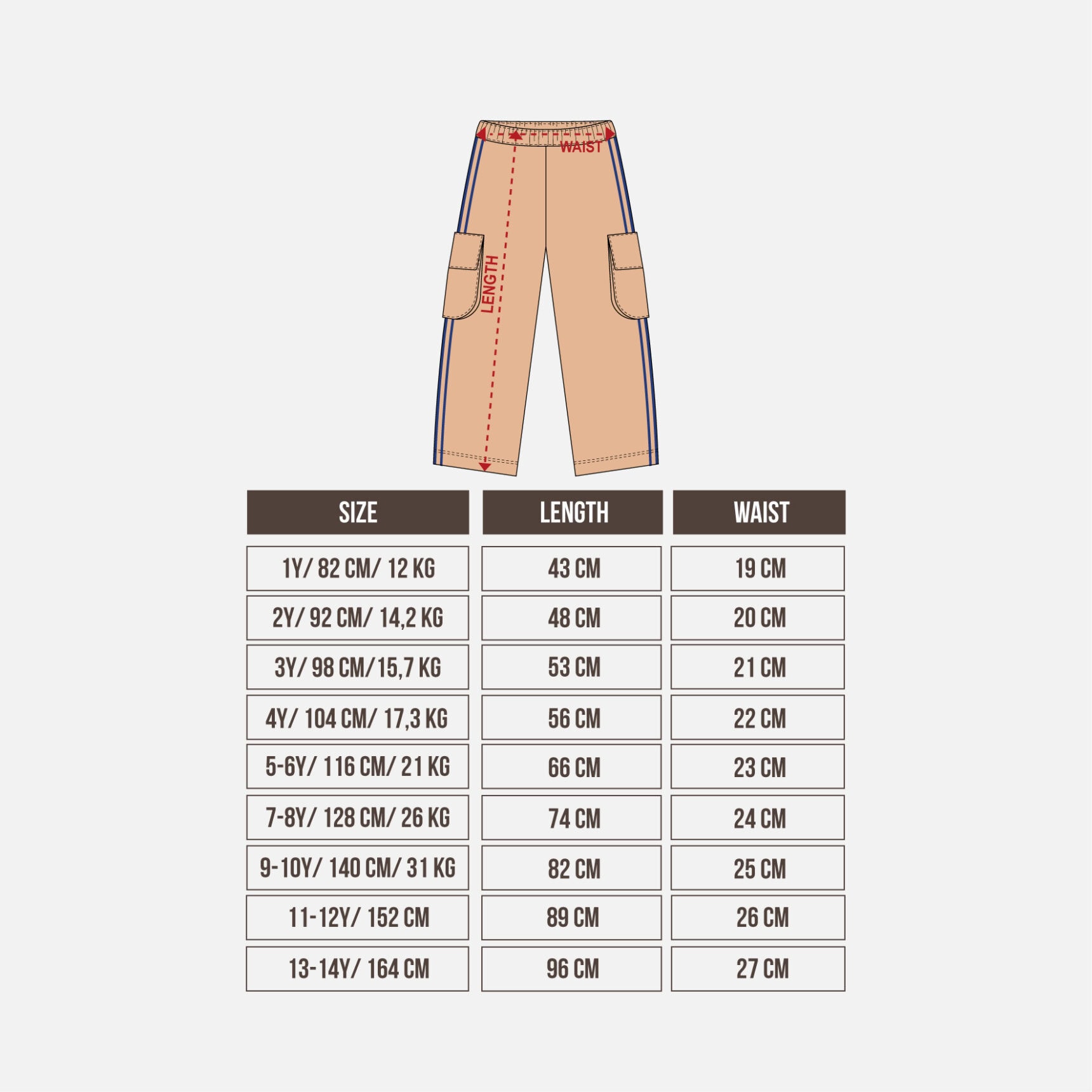 RAY CARGO LONG PANT - Gambar 2