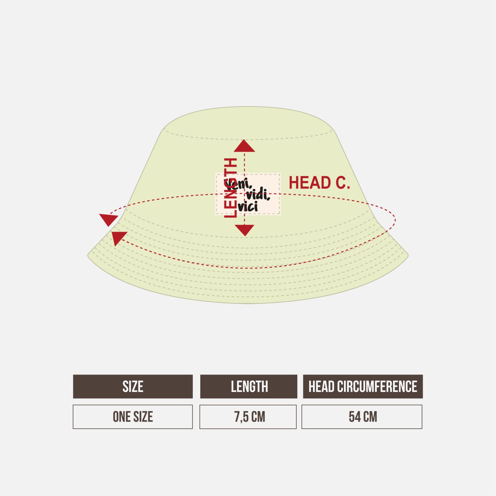 PATCH BUCKET HAT - Gambar 3