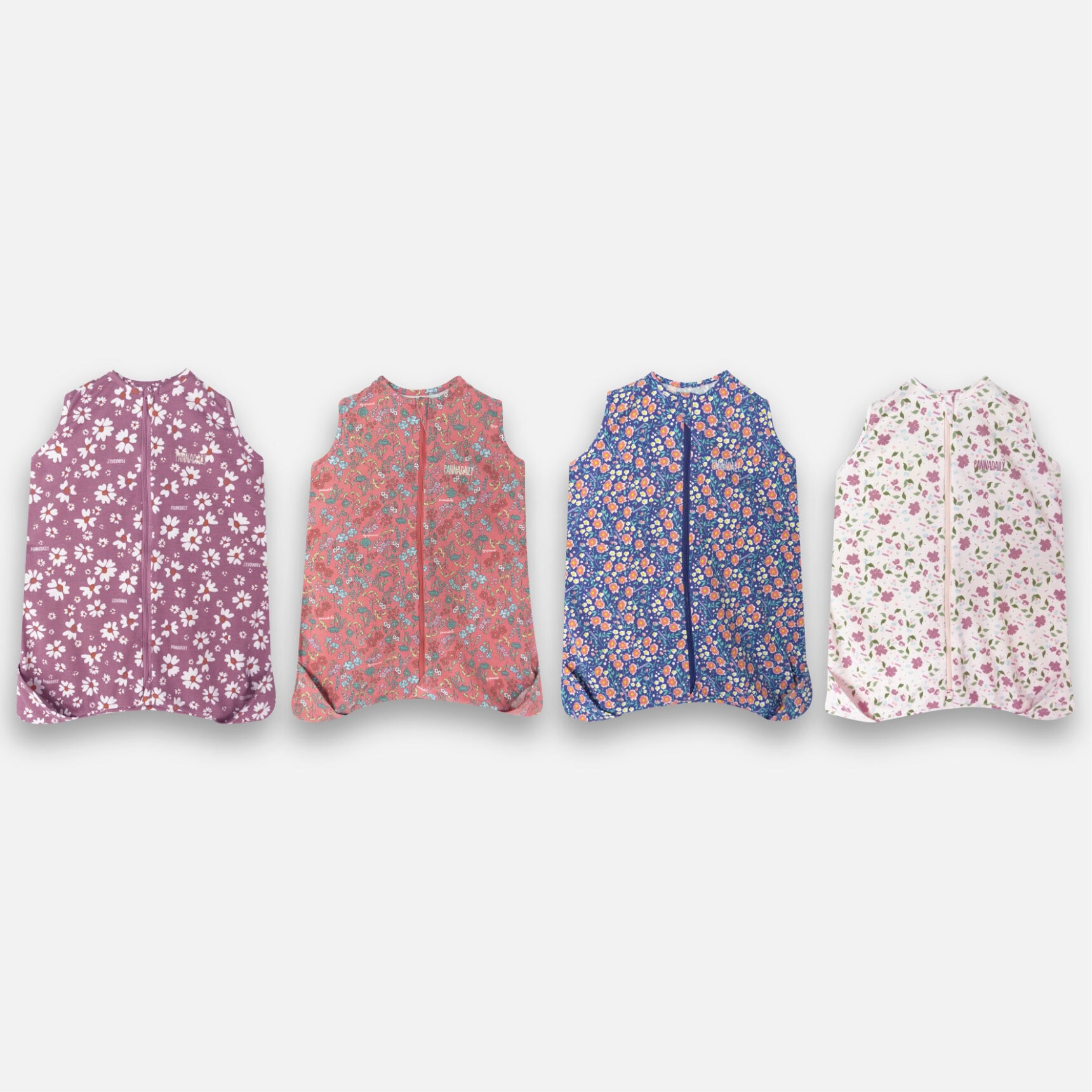 PANNADAILY - SLEEP SACK GIRL PRINT - FLOWERS COSMOS SERIES