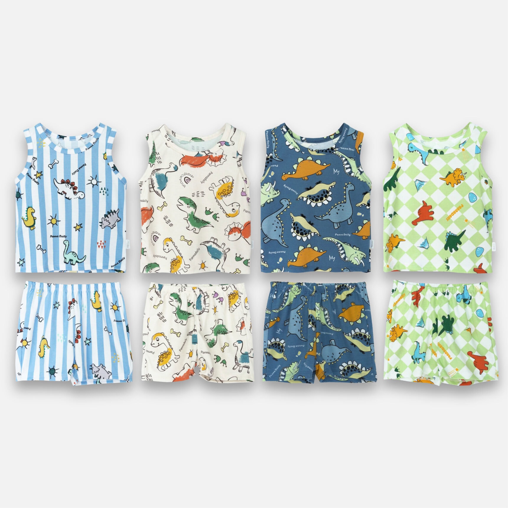 PANNADAILY - SLEEVELESS SET BABY PRINT - Gambar 2