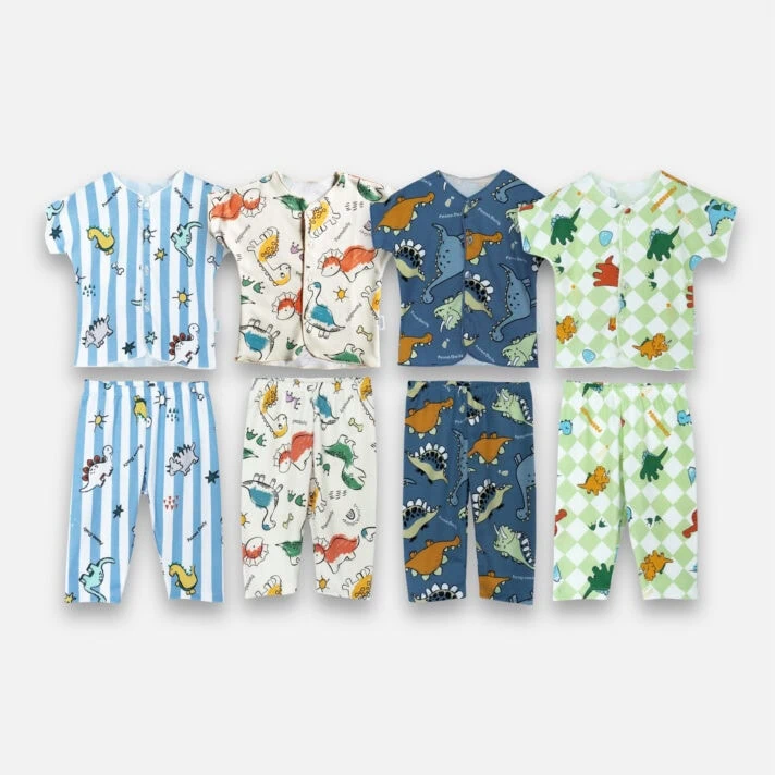 PANNADAILY - BASIC LONG SET BABY PRINT