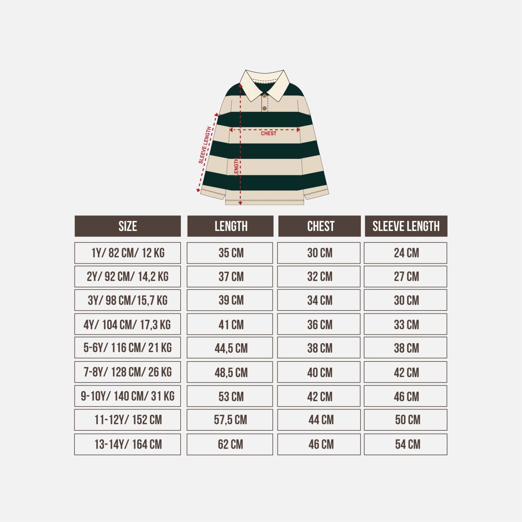 LONG STRIPE TEE - Gambar 2