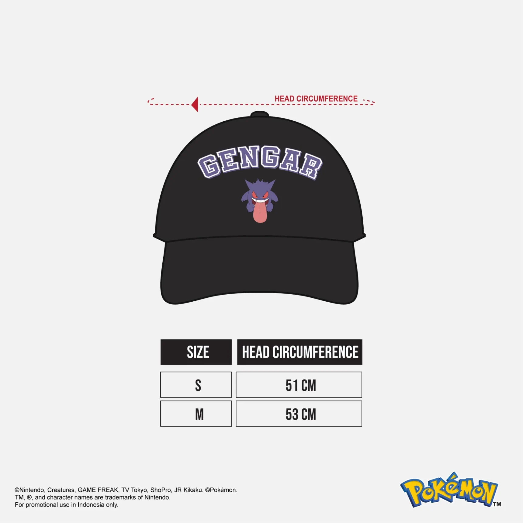 POKEMON BASEBALL CAP - Gambar 2