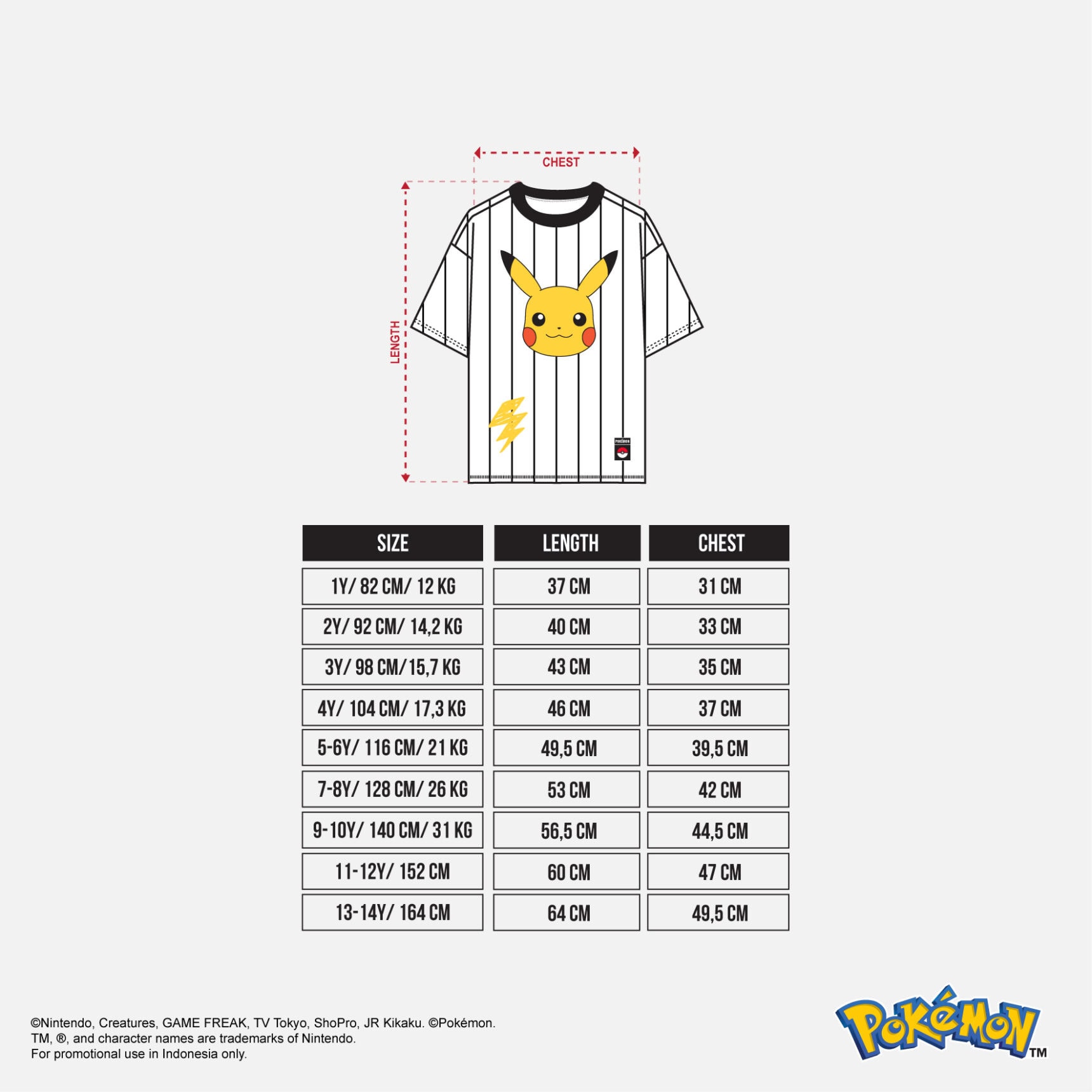 POKEMON KIDS OVERTEE - Gambar 2