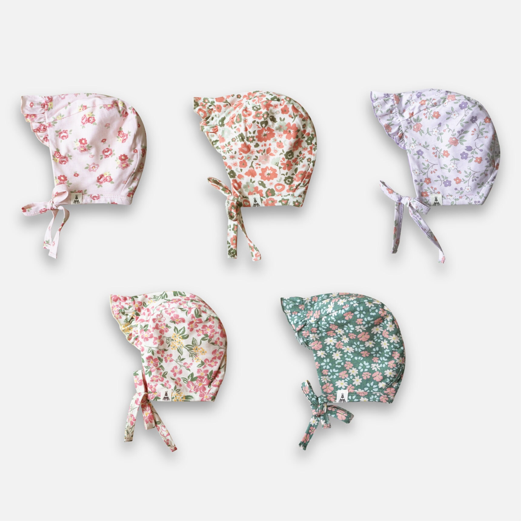 BONNET RUFFLE PRINT