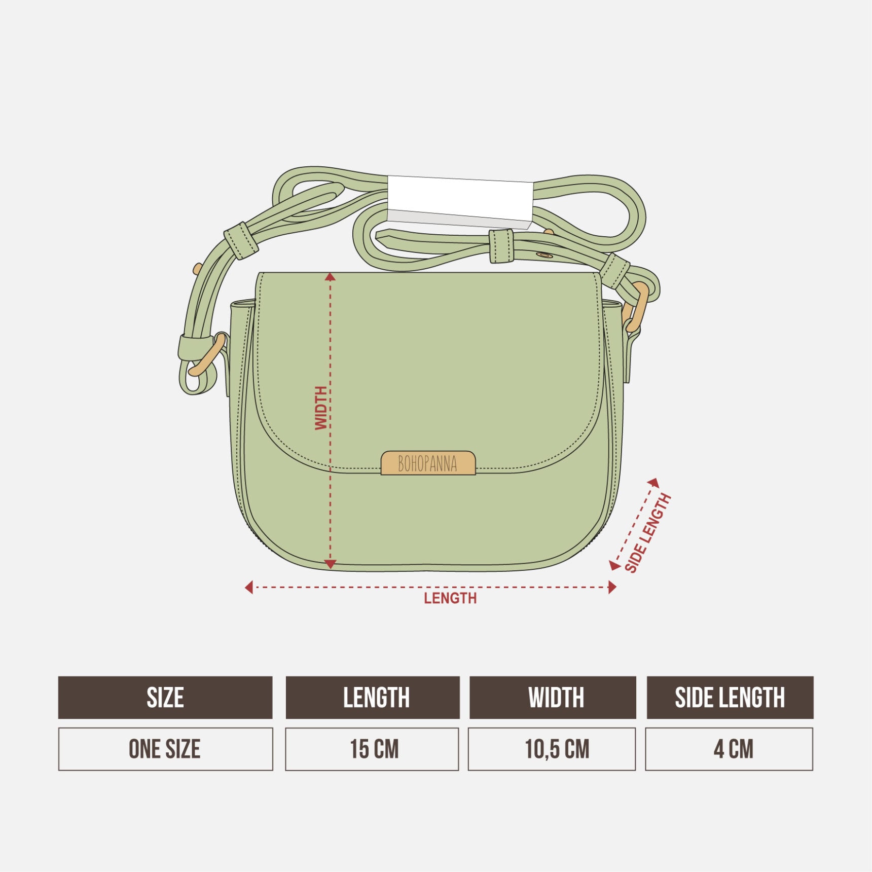 BECCA SLING BAG - Gambar 2