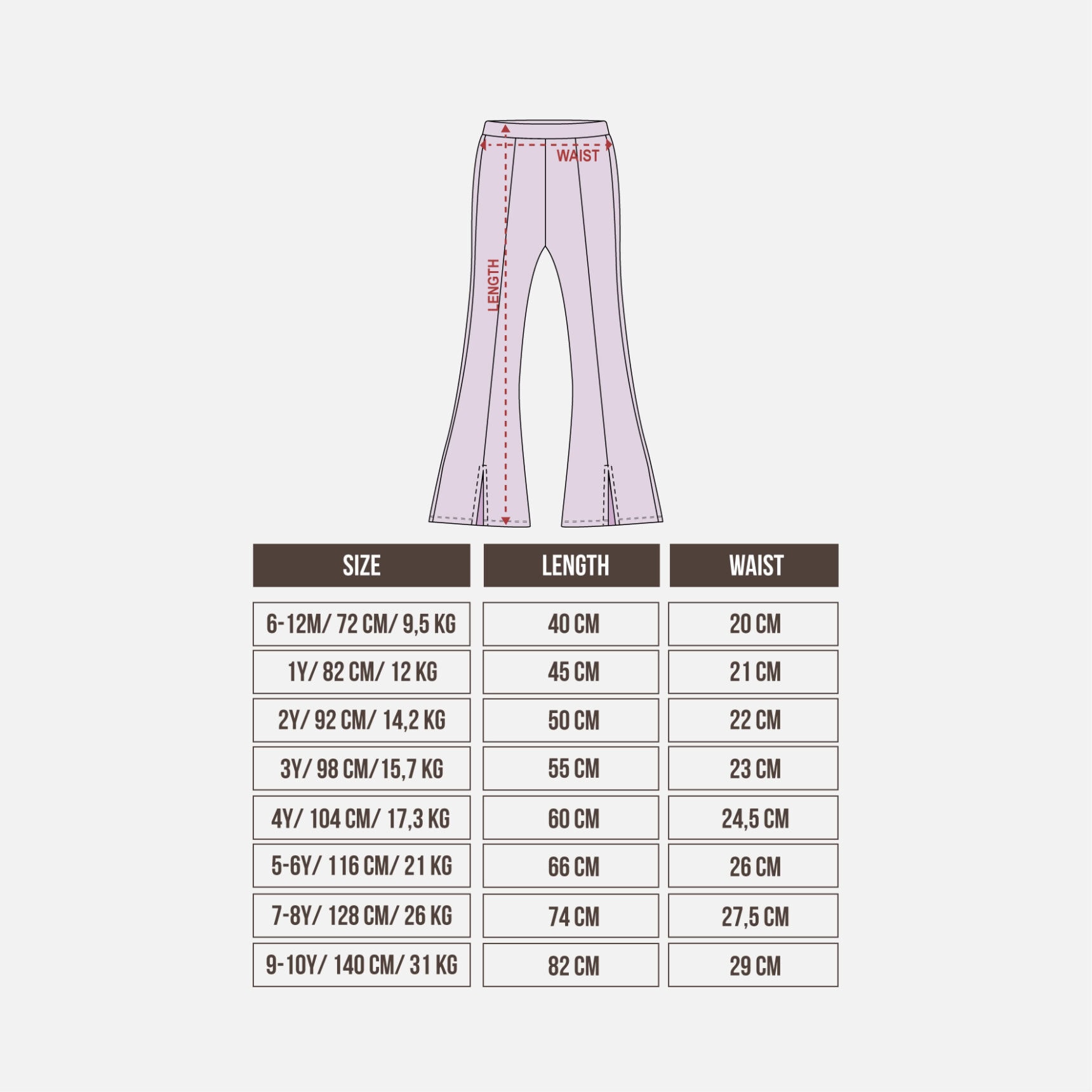 FLARED LEGGING - Gambar 2