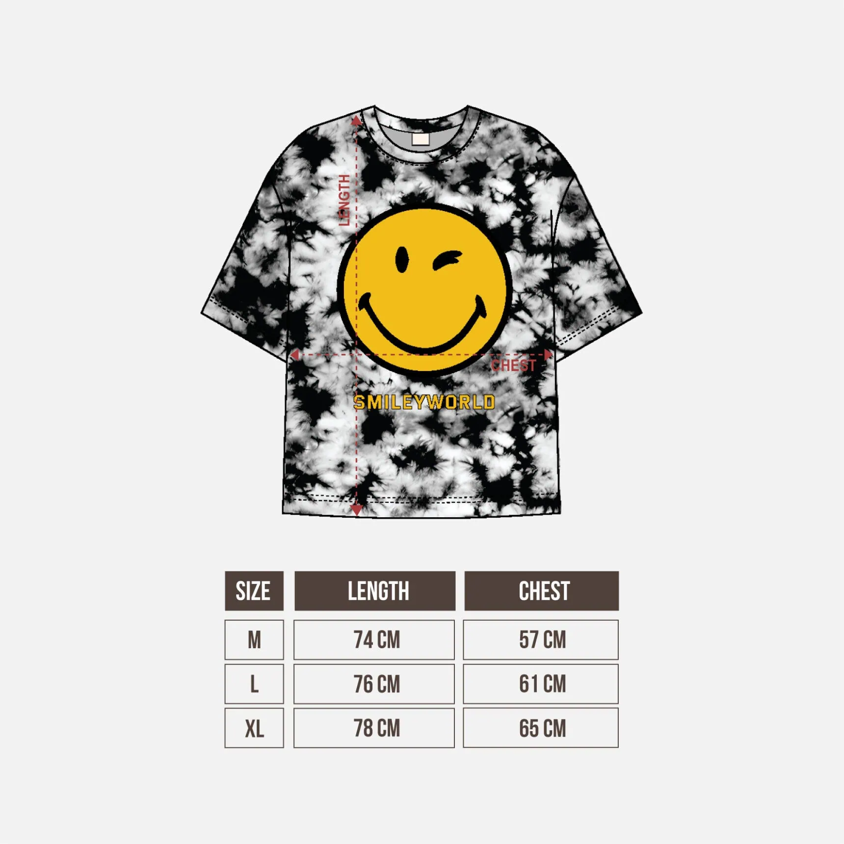 TIE DYE TEE ADULT - Gambar 2