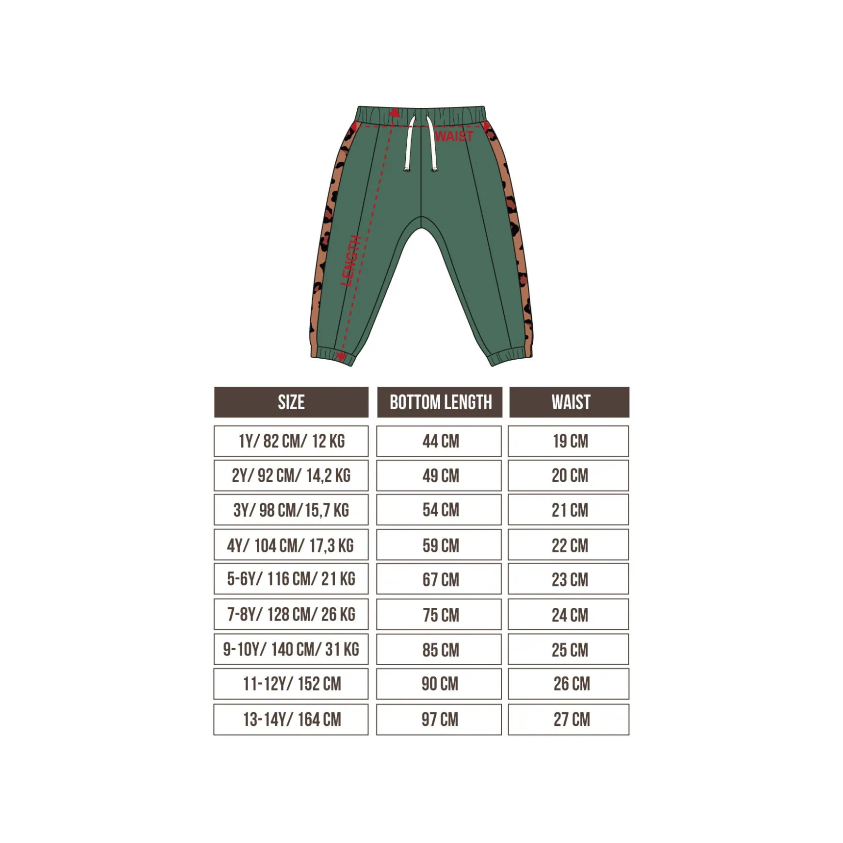 ANIMAL PRINT LONG PANTS - Gambar 2