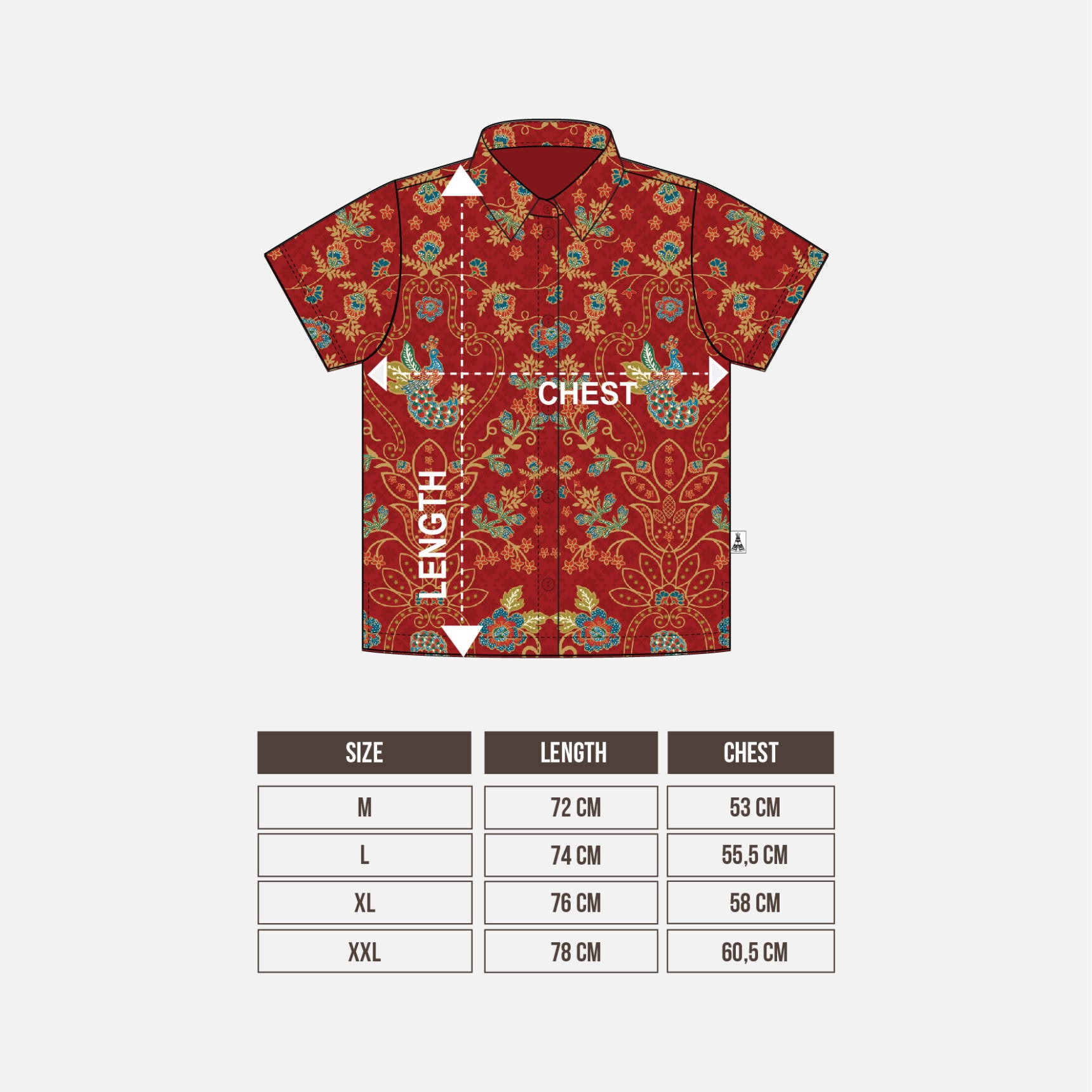 SHORT BATIK SHIRT - Gambar 2