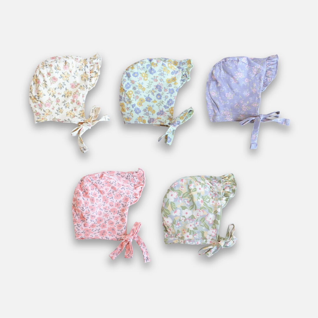 BONNET RUFFLE PRINT