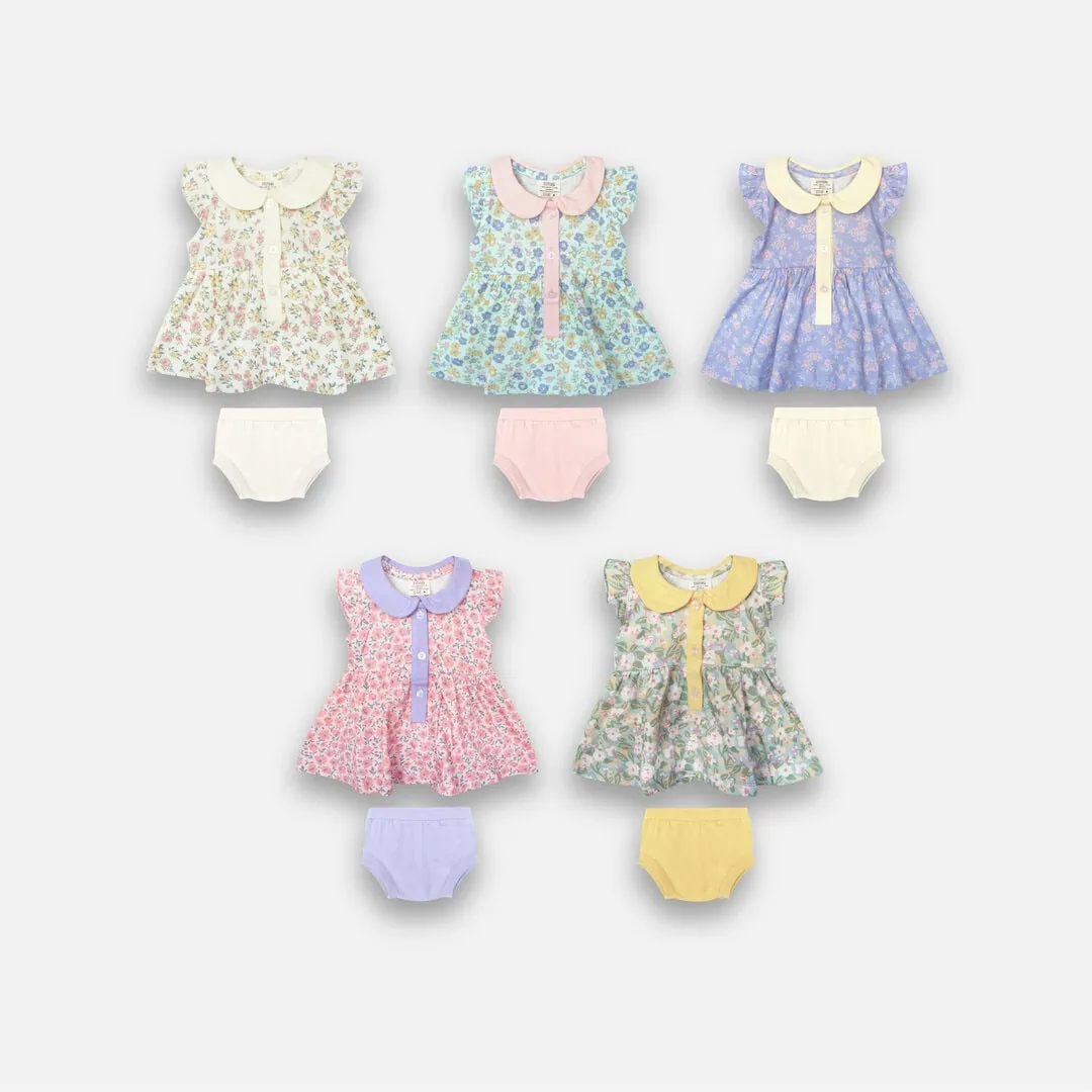 RUFFLE COLLAR DRESS