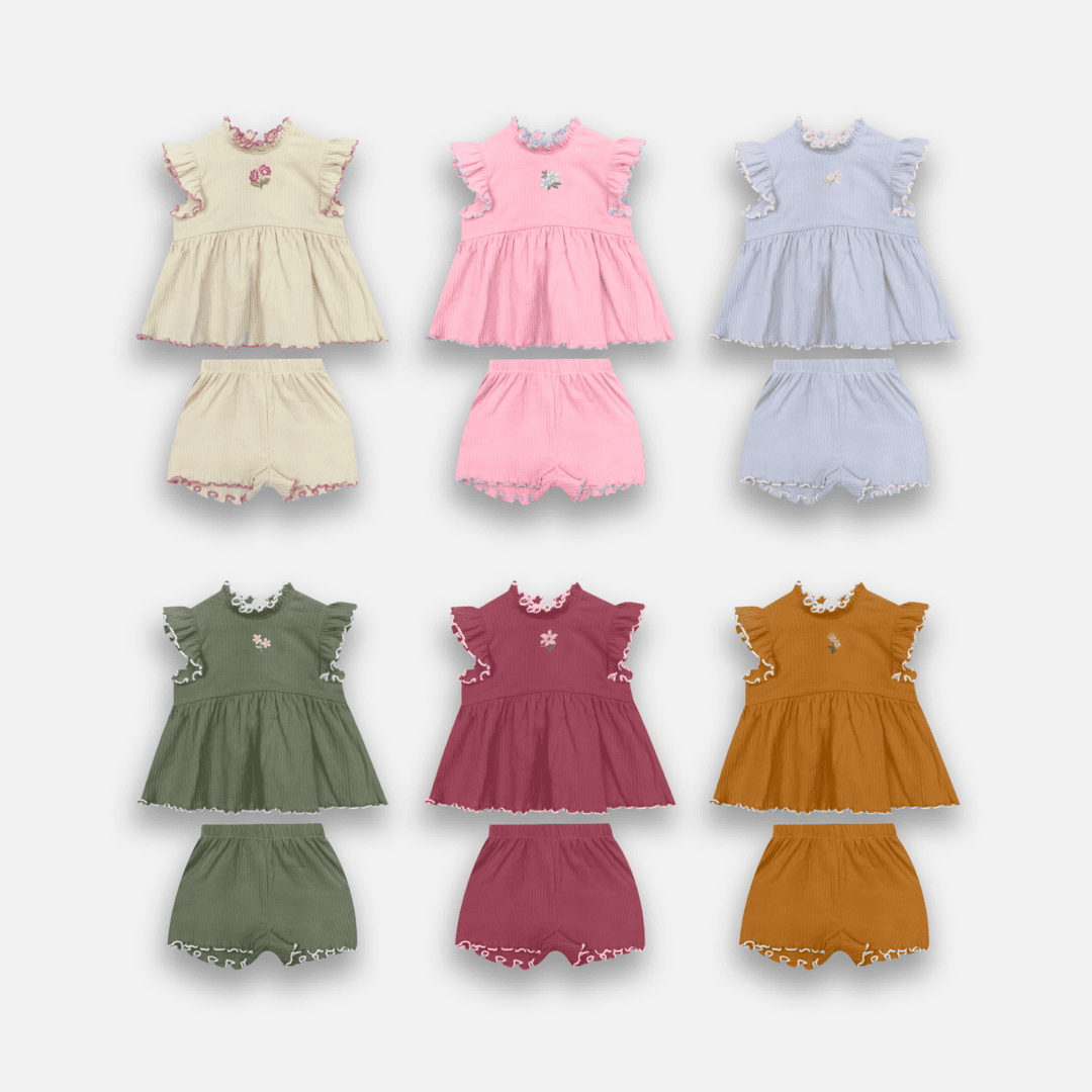 FLORENTIA KIDS RUFFLE SET